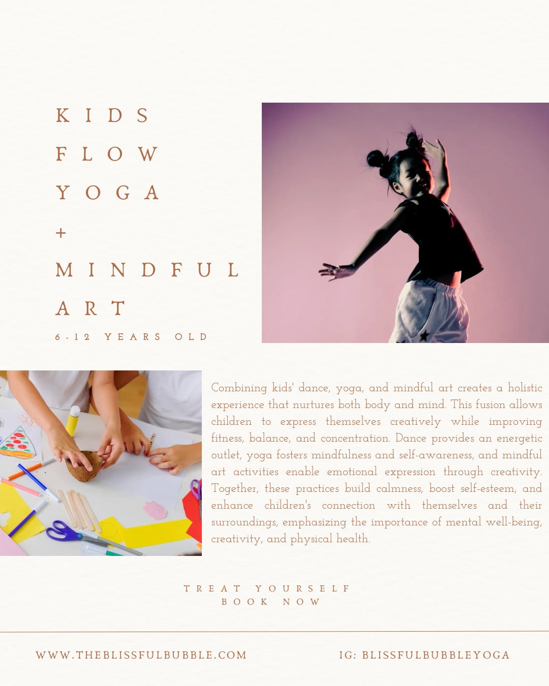 kids yoga + mindful art